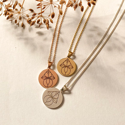 Embrella's range of high end sterling silver and solid gold necklace gifts
